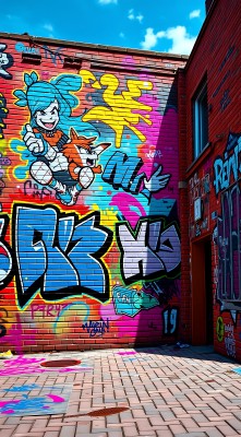 街头艺术色彩斑斓的涂鸦世界 街头艺术色彩斑斓的涂鸦世界