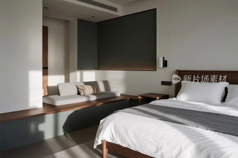 现代简约酒店客房