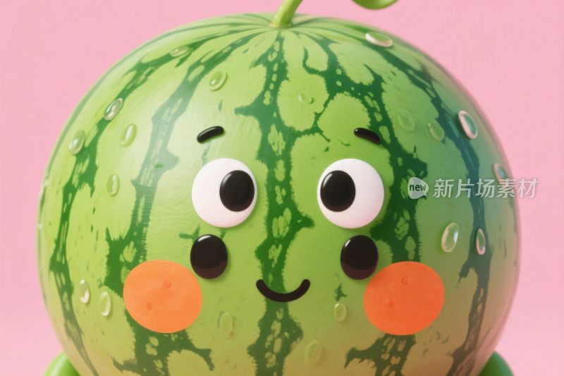 拟人化卡通西瓜