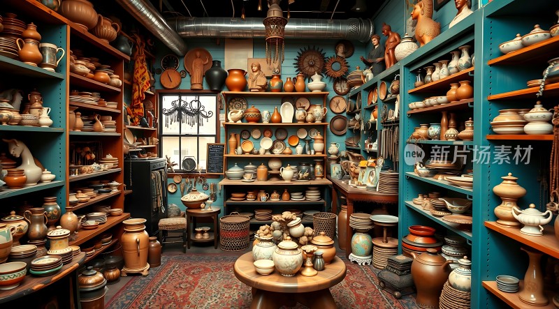 陶艺工坊色彩斑斓的瓷器世界