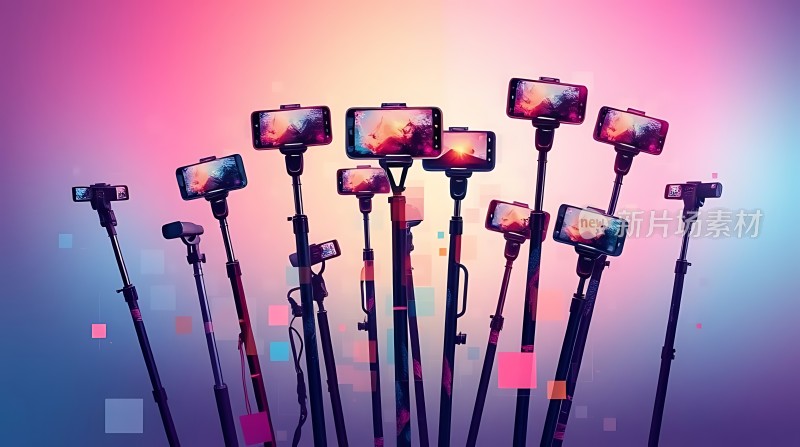 手机自拍杆大集合