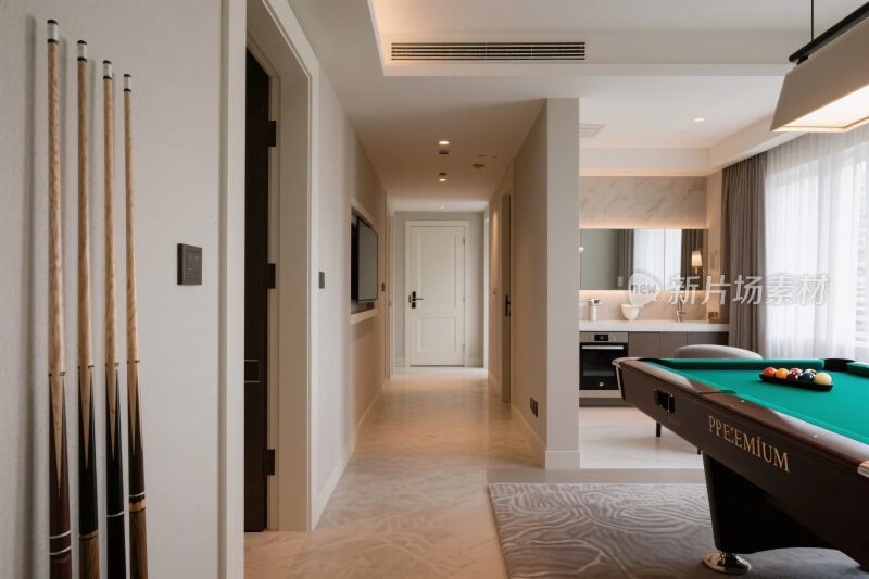 现代室内休闲场景