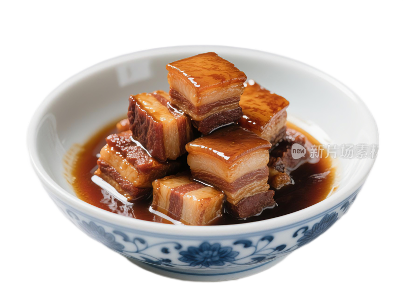 红烧肉免抠素材