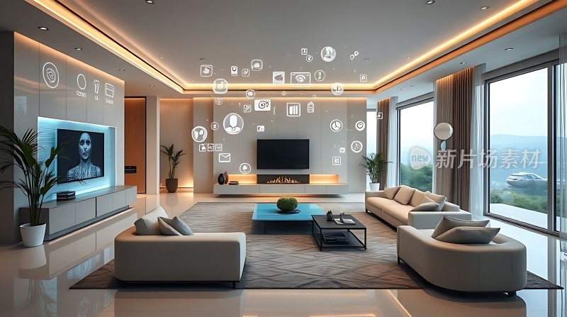 现代家居设计科技与舒适并存