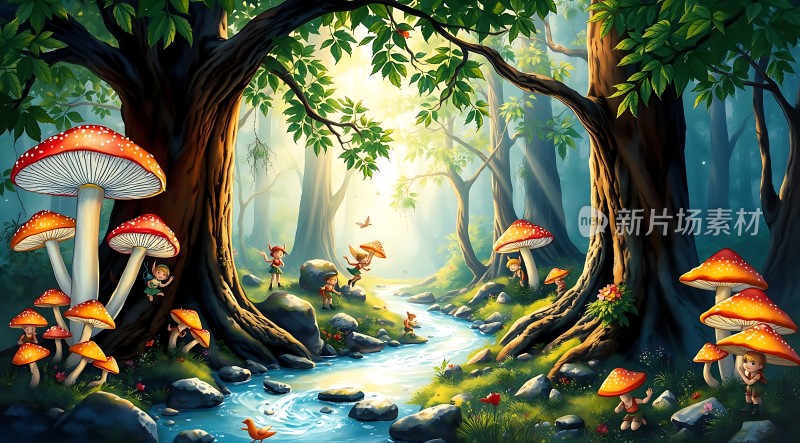 精灵森林秘境探险