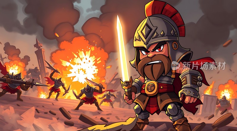 勇者挥剑战火中