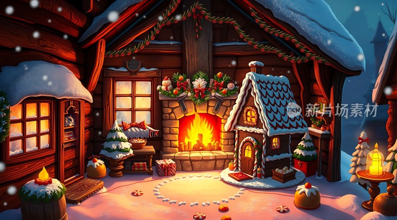 温馨圣诞小屋