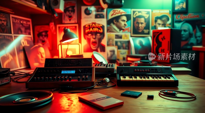 音乐工作室的秘密角落