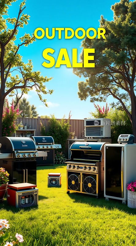 户外大促烧烤设备等你来抢！