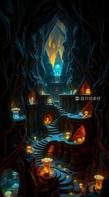 神秘洞穴秘境探险之旅