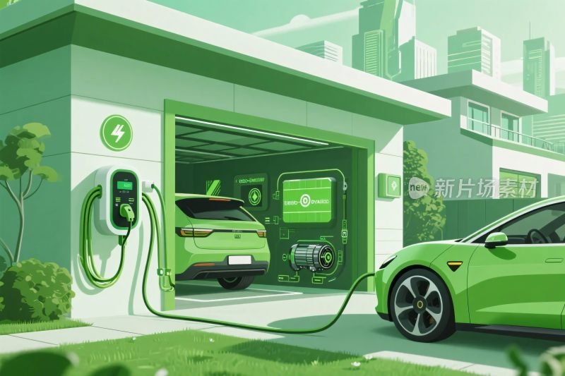 新能源汽车充电场景