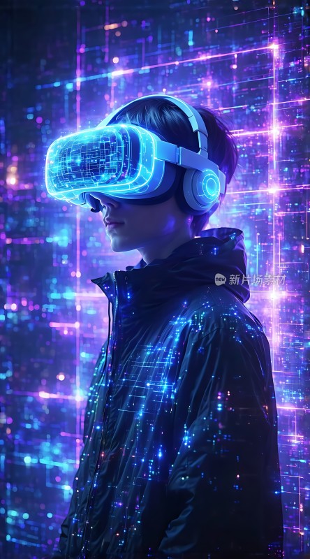 虚拟现实世界中的探索者