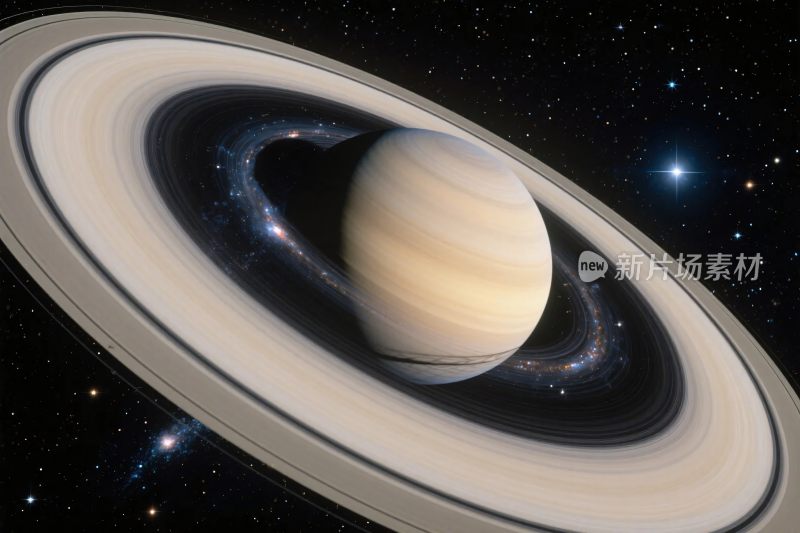 土星环系星空图