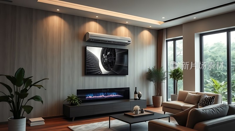 现代客厅设计简约大气舒适宜人