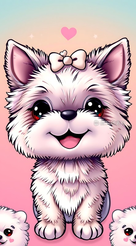 可爱小狗萌化人心