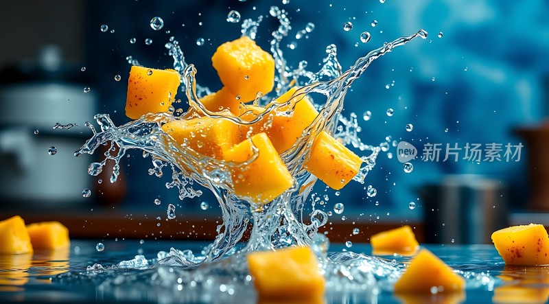 芒果入水清凉一夏