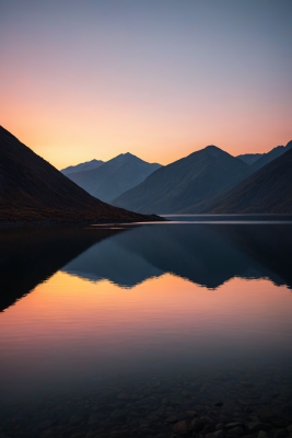 湖泊自然风景风光高清图片