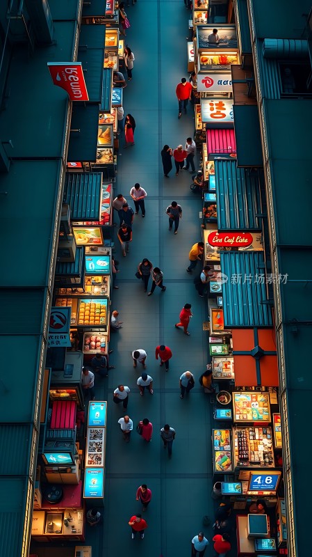 夜市繁华人间烟火气