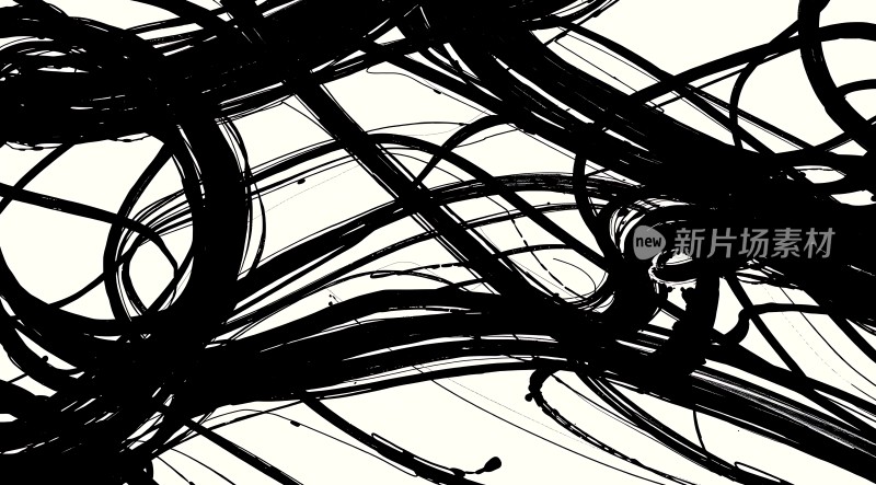 黑白交织的艺术世界