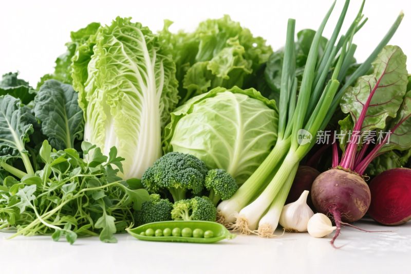 新鲜蔬菜展示图