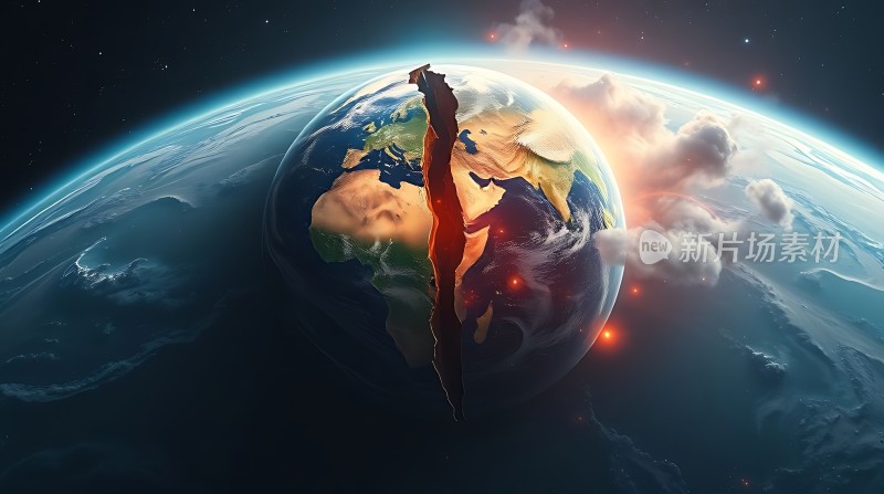 地球裂变宇宙浩劫