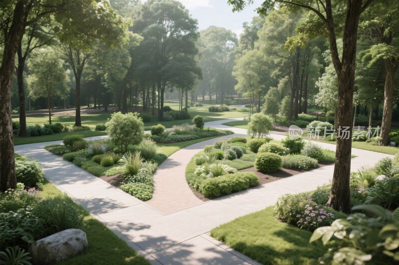 园林景观效果图