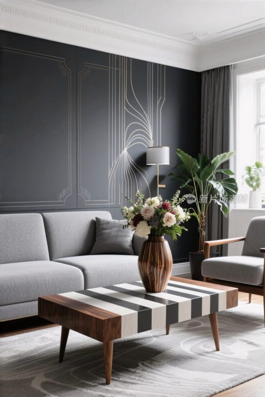 现代简约客厅布置