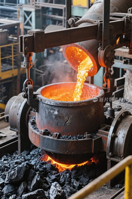 工业炼钢生产场景