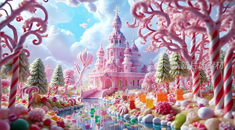 糖果王国梦幻城堡