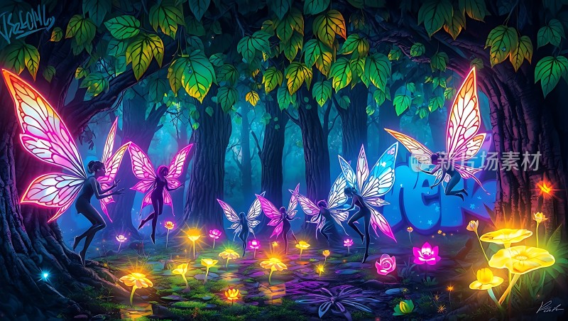 精灵之舞夜光森林奇遇记