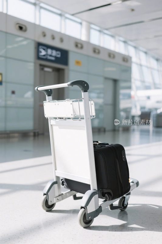 机场行李推车场景