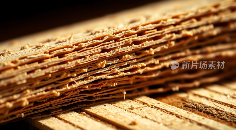 阳光下的木板纹理