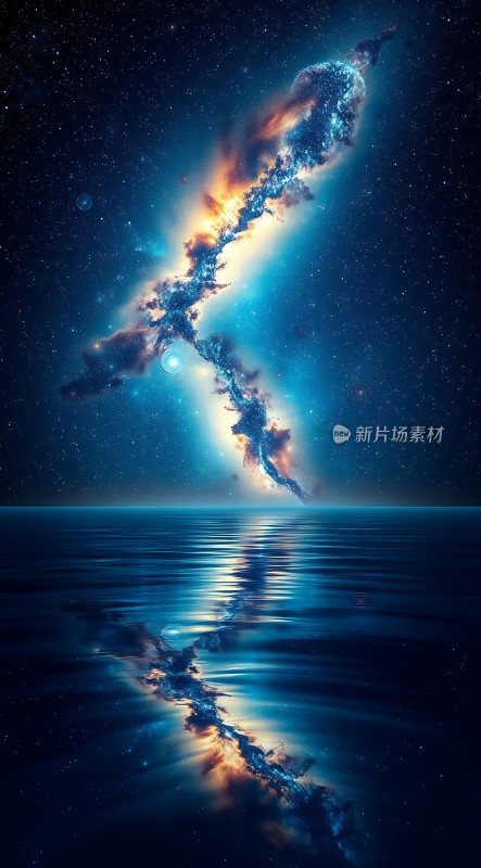 星河倒影宇宙奇观
