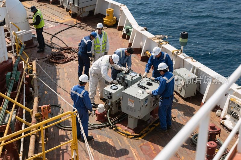 船舶甲板设备维护