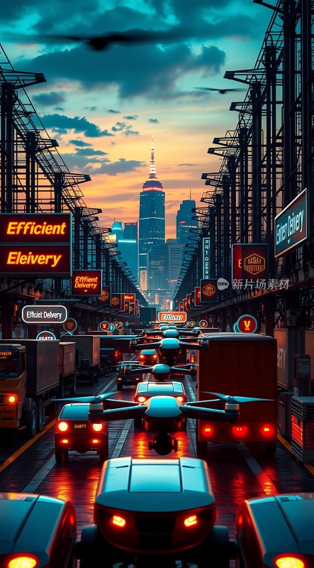 高效配送的未来城市