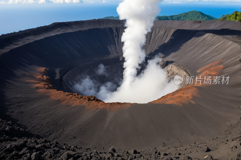 火山风景图片