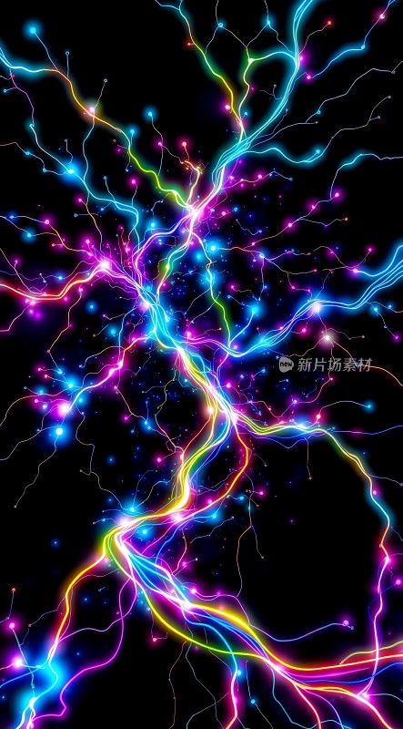 五彩斑斓神经元网络