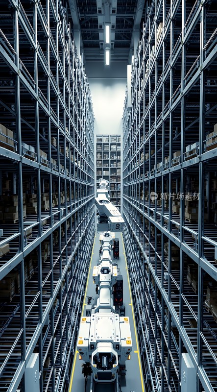 智能仓储系统高效物流中心