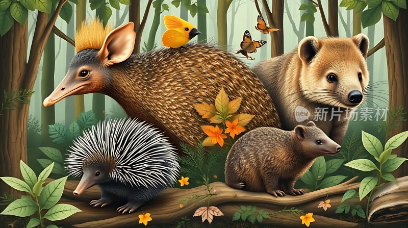 森林里的动物们