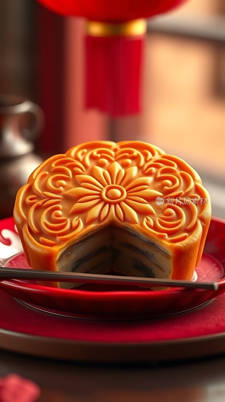 月饼盛宴传统美食美味呈现