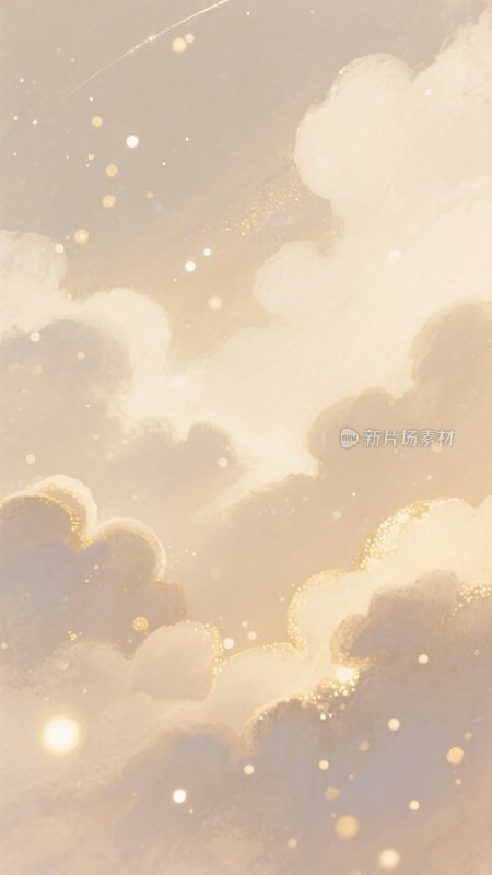 梦幻唯美的云端景象