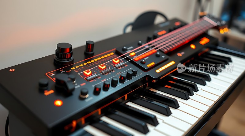 电子合成器键盘