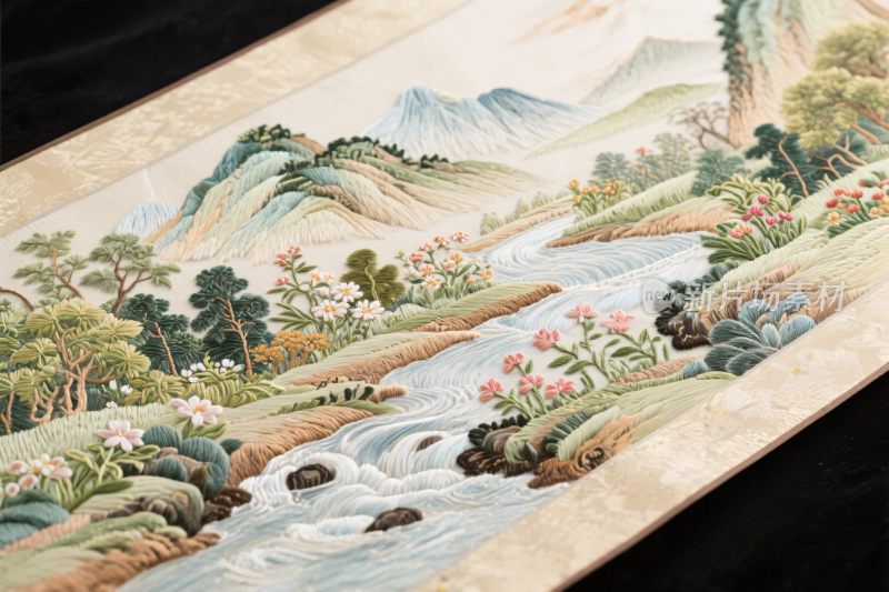 传统山水风景画