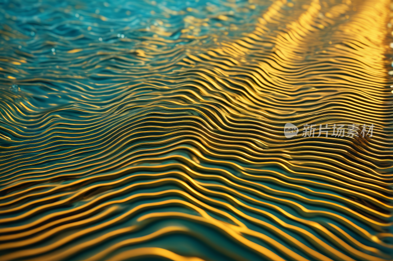 水面波浪图案特写高清背景图片