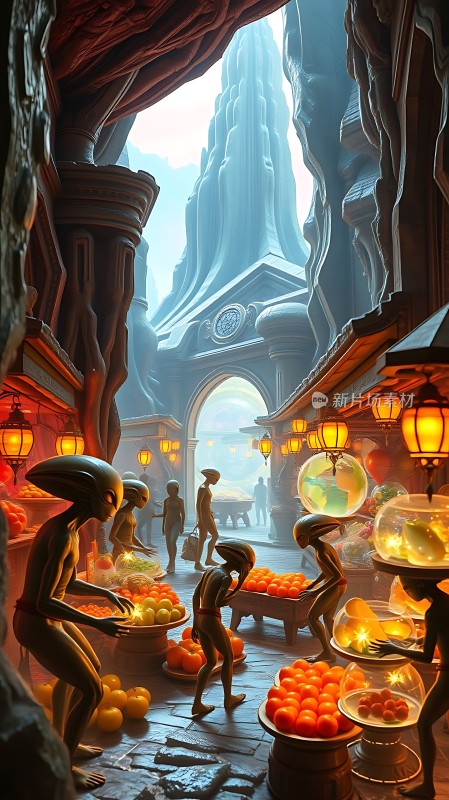 外星市场奇遇记