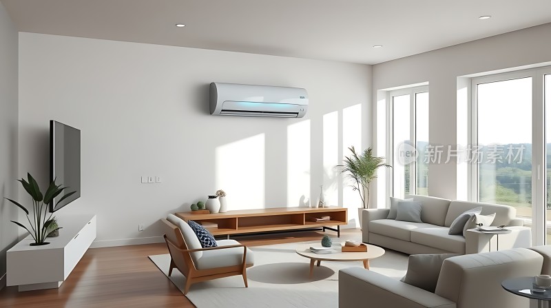 现代简约客厅舒适生活空间