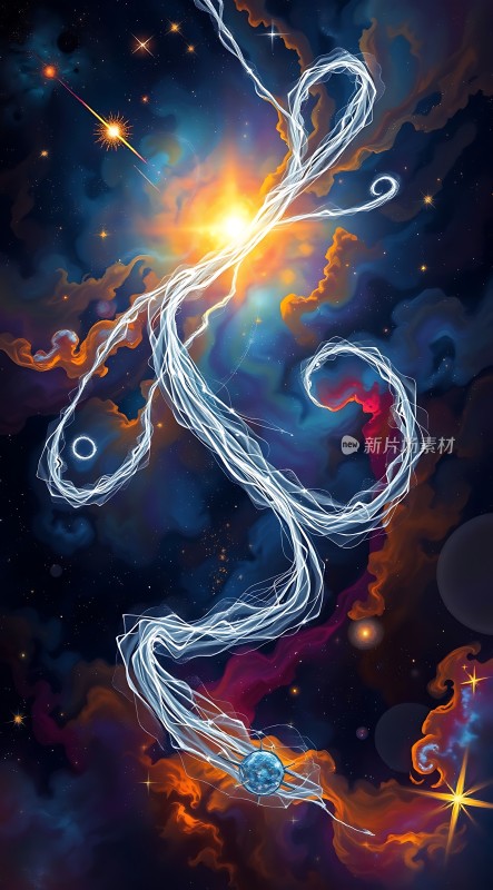 星河中的神秘生物