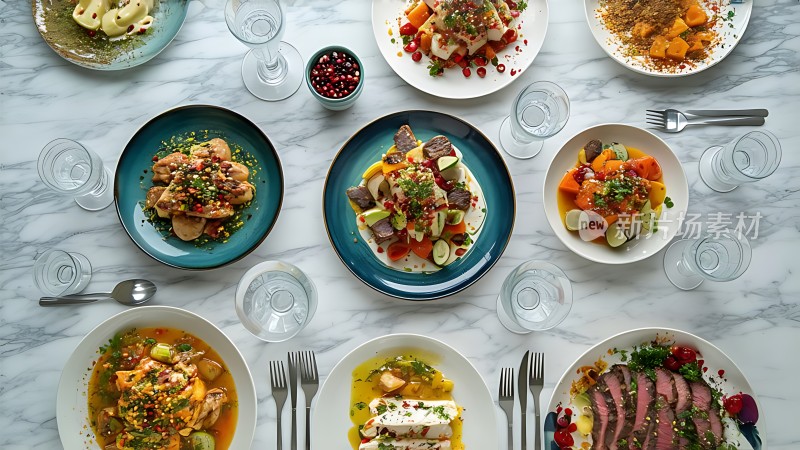 美味佳肴盛宴诱人美食大集合