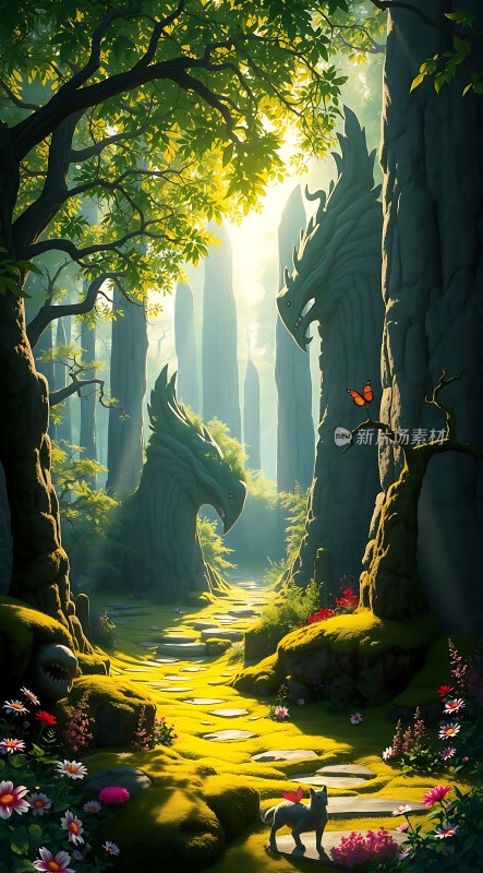 龙腾秘境奇幻森林之旅