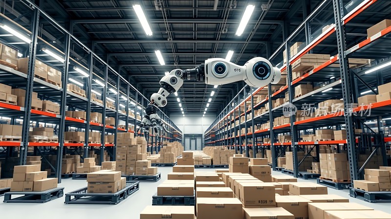 智能仓储机器人高效作业